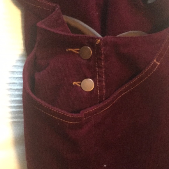 Red corduroy jumper - Picture 3 of 9